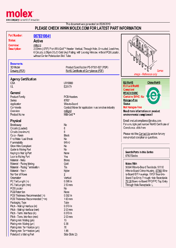 0878310641_4036178.PDF Datasheet