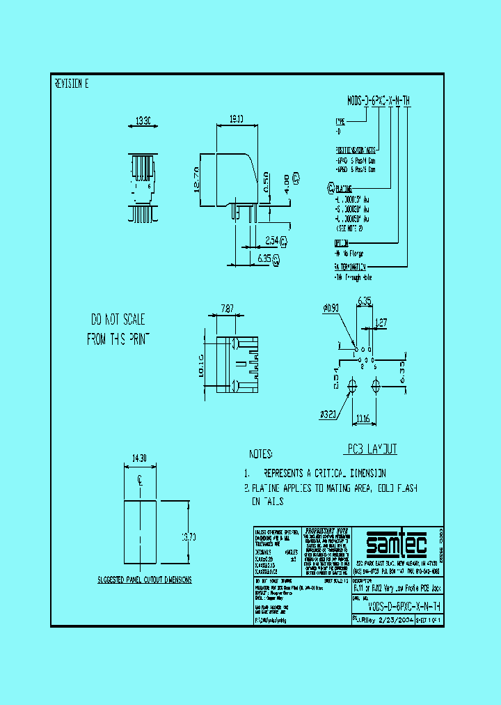 MODS-D-6P4C-U-N-TH_3802184.PDF Datasheet