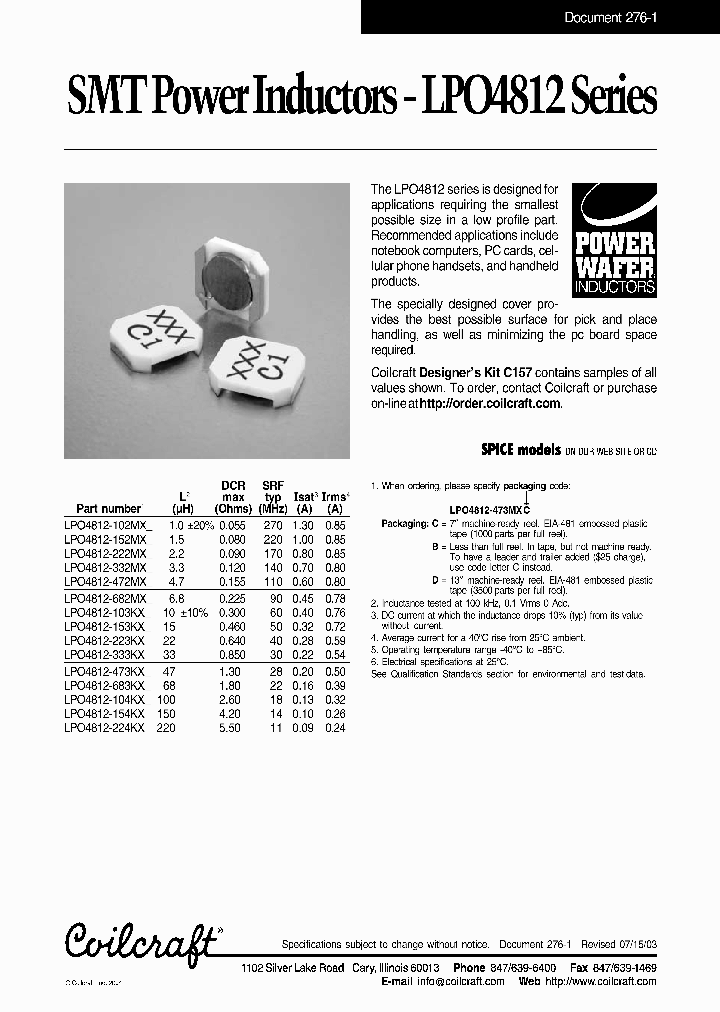 LPO4812-683KXC_3807140.PDF Datasheet