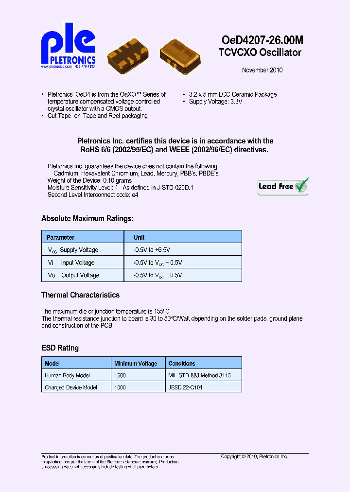 OED4207-2600M_3808743.PDF Datasheet