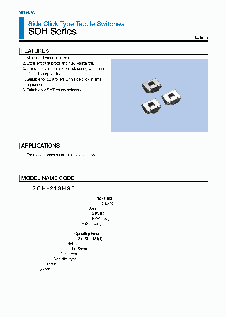 SOH-213HNT_3810115.PDF Datasheet