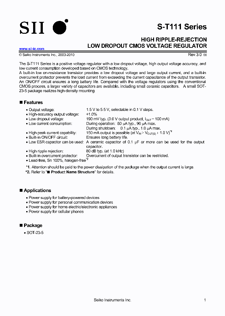 S-T111B45MC-OHE-TFG_3810796.PDF Datasheet