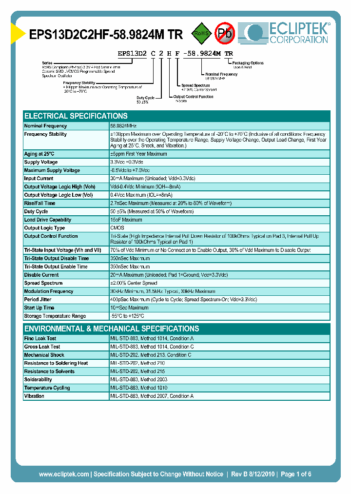 EPS13D2C2HF-589824MTR_3825972.PDF Datasheet