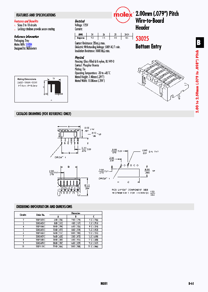 53025-0310_3824953.PDF Datasheet