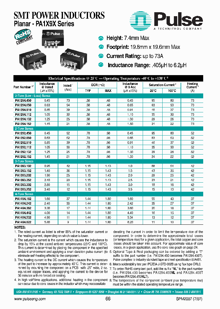 PA1292910T_3828802.PDF Datasheet