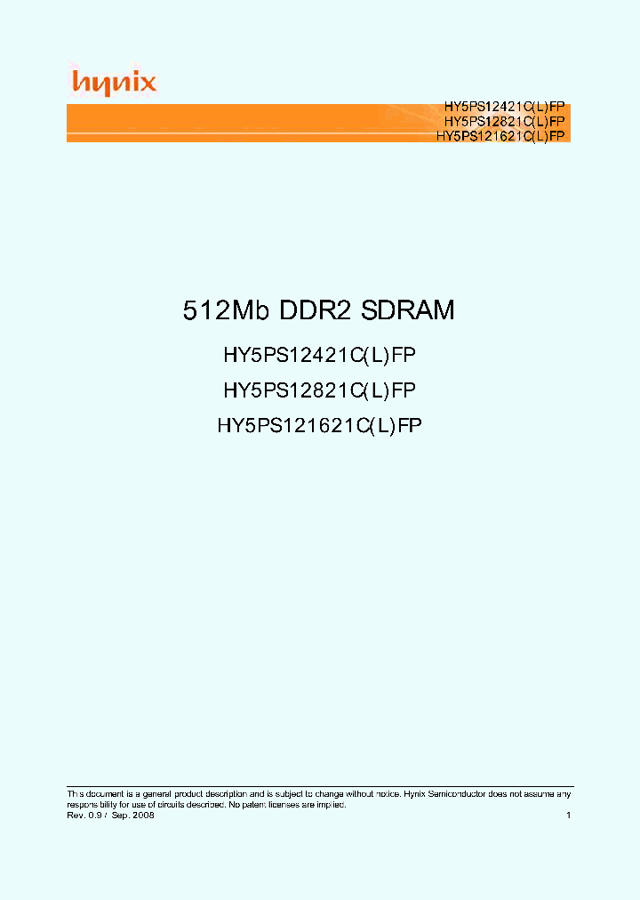 HY5PS121621CFP-Y5_3837994.PDF Datasheet