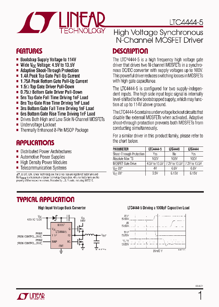 LTC4444MPMS8E-5TRPBF_3838760.PDF Datasheet