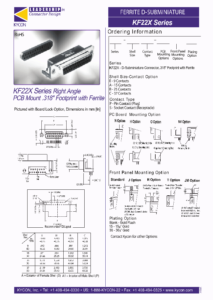 KF22X-A15P-O30_3836157.PDF Datasheet