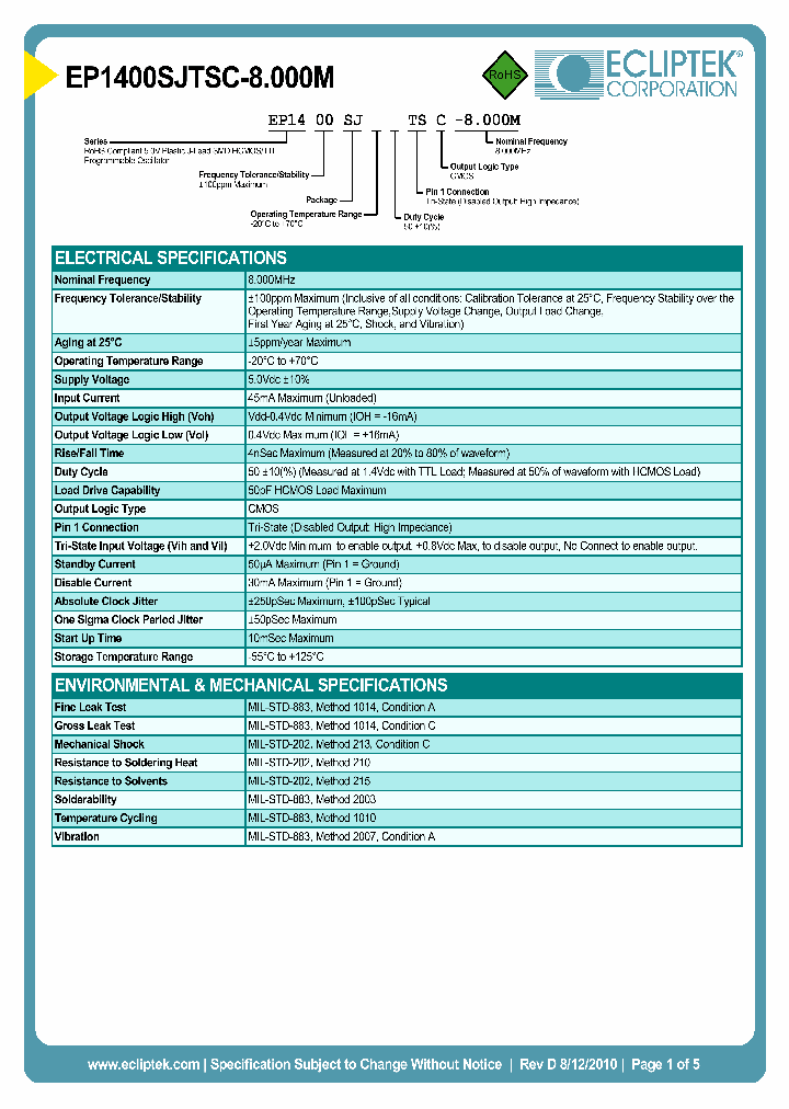 EP1400SJTSC-8000M_3842065.PDF Datasheet