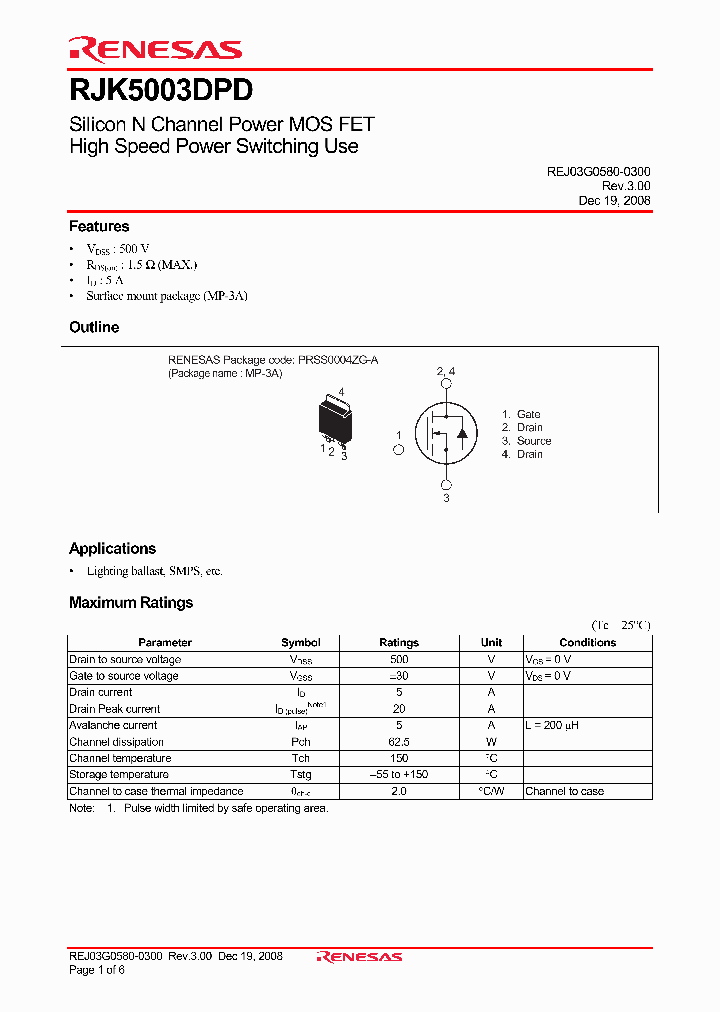 RJK5003DPD-00-J2_3843071.PDF Datasheet