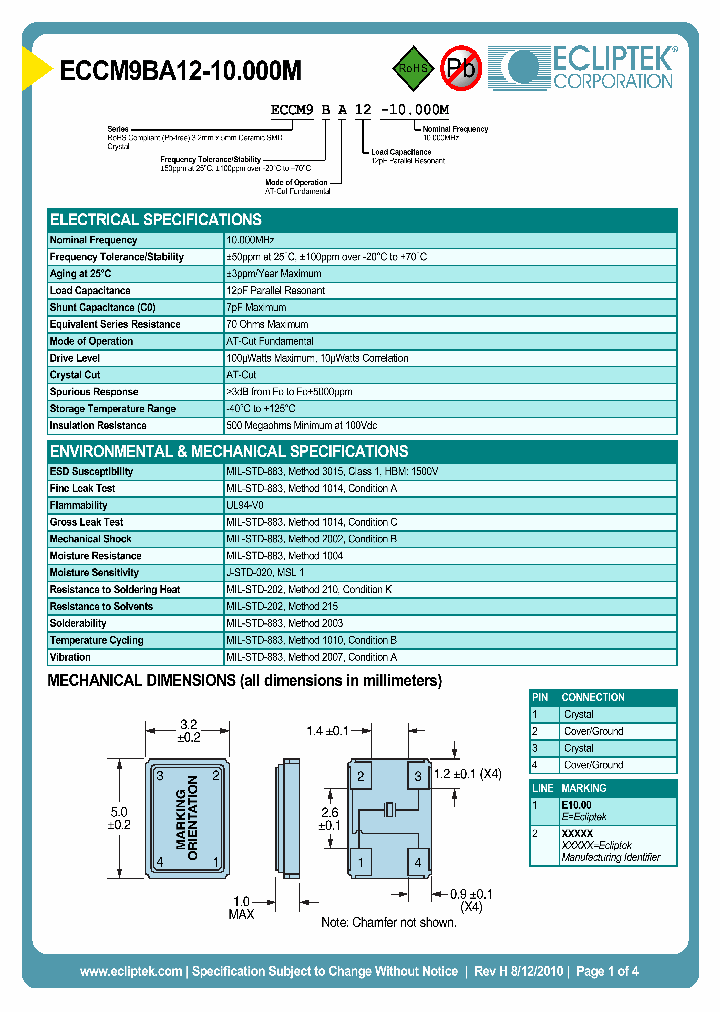 ECCM9BA12-10000M_3844005.PDF Datasheet