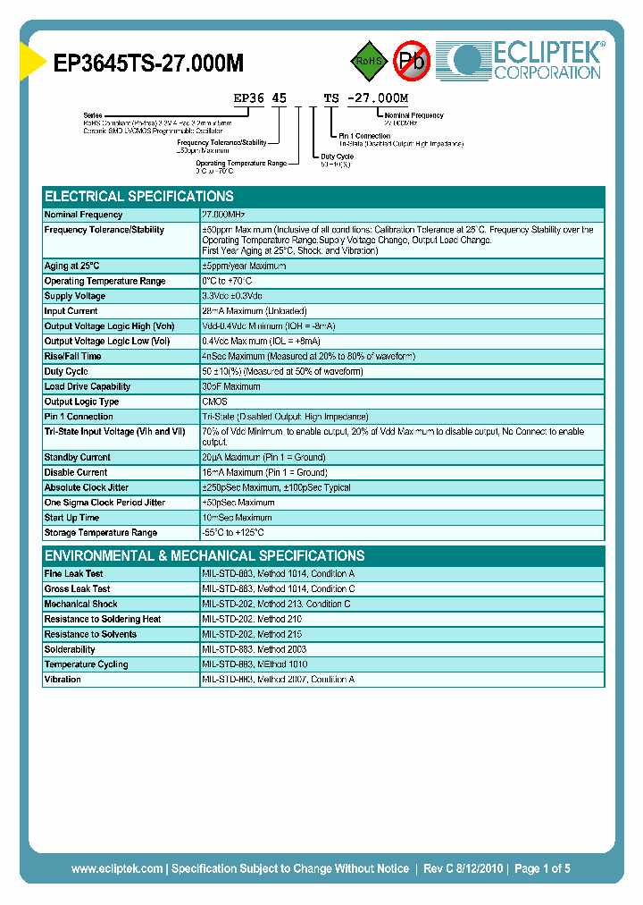 EP3645TS-27000M_3848508.PDF Datasheet