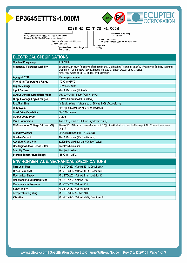 EP3645ETTTS-1000M_3847148.PDF Datasheet