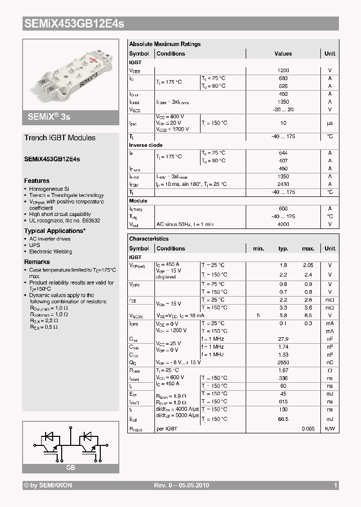 SEMIX453GB12E4S10_4098372.PDF Datasheet