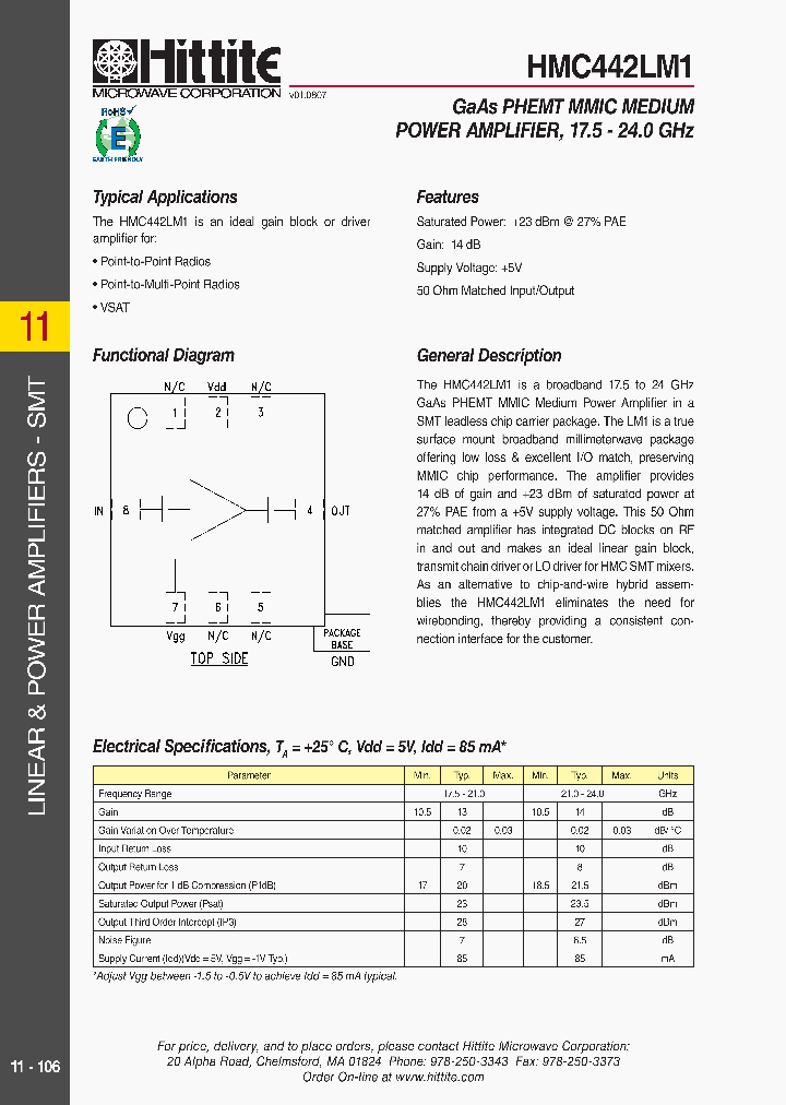 HMC442LM109_4103270.PDF Datasheet