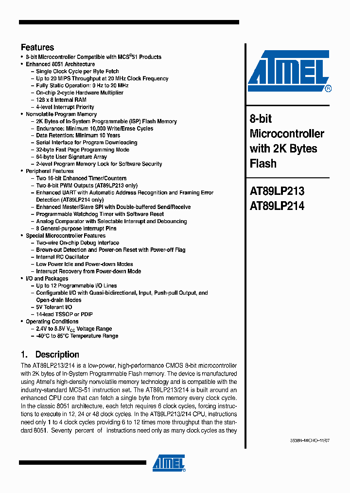 AT89LP213-20PI_3859862.PDF Datasheet