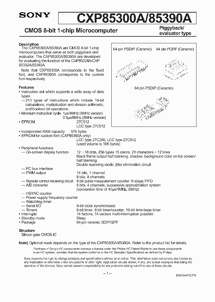 CXP85390A-U02S_3859757.PDF Datasheet