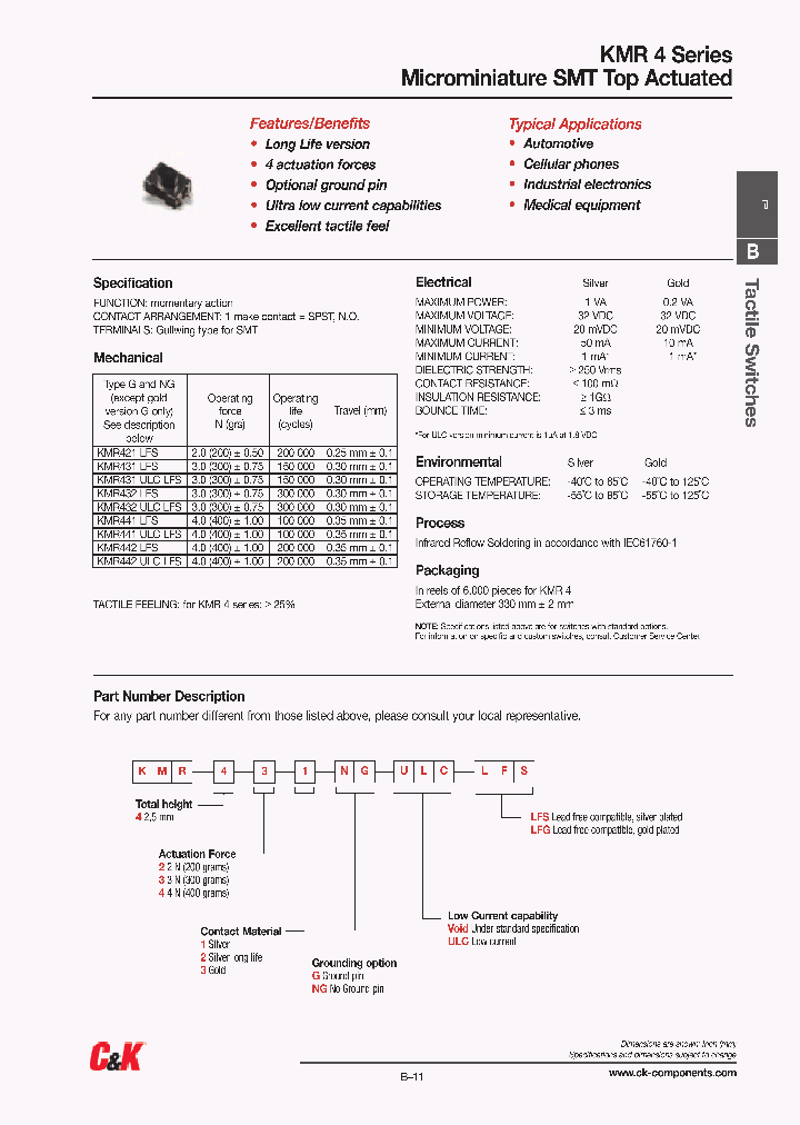 KMR431ULCLFS_4106947.PDF Datasheet