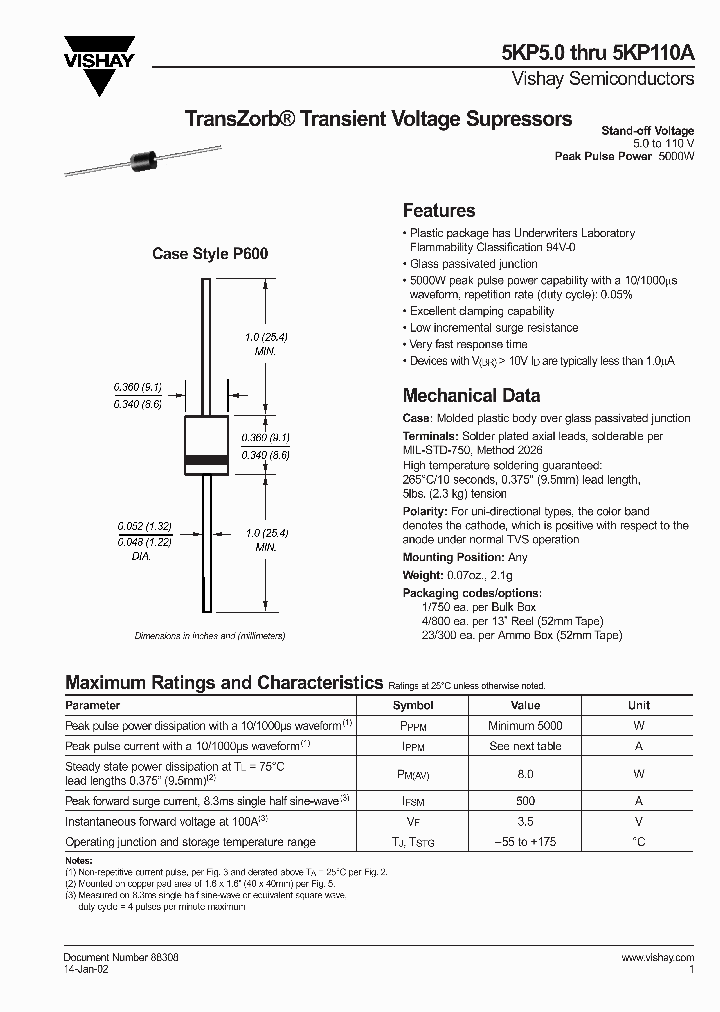 5KP50A23-E3_3871230.PDF Datasheet