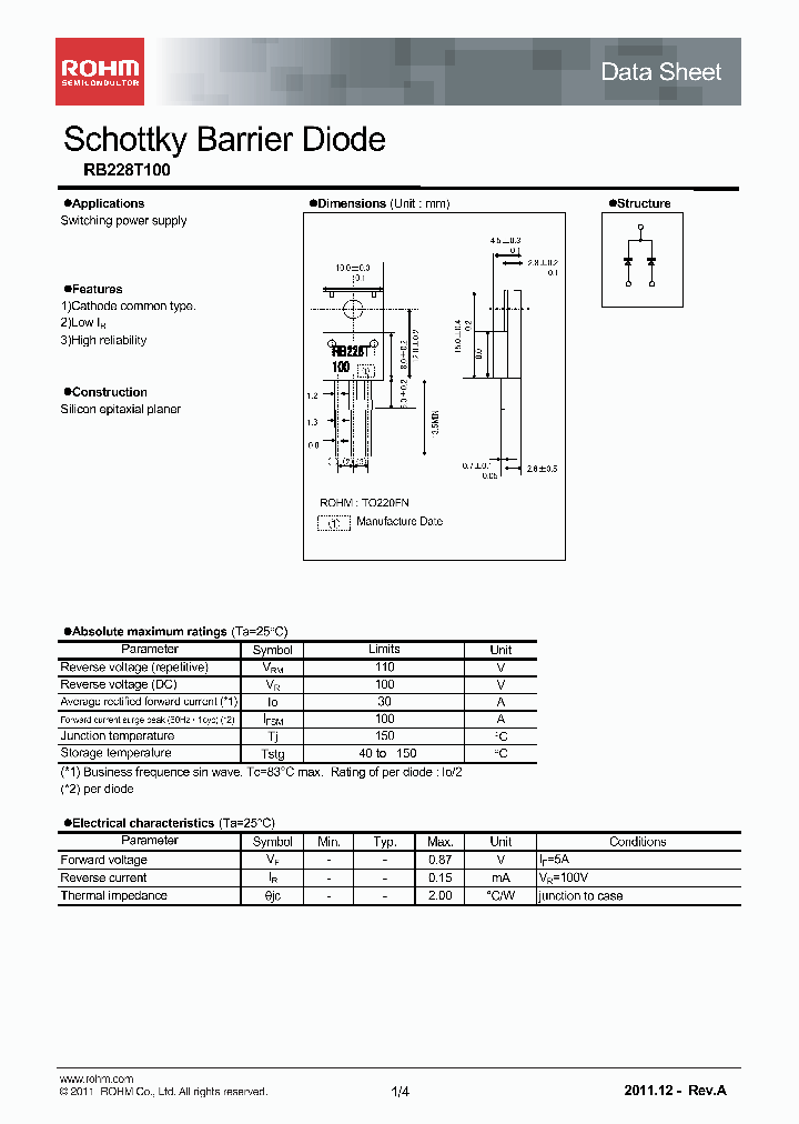 RB228T100_4121517.PDF Datasheet
