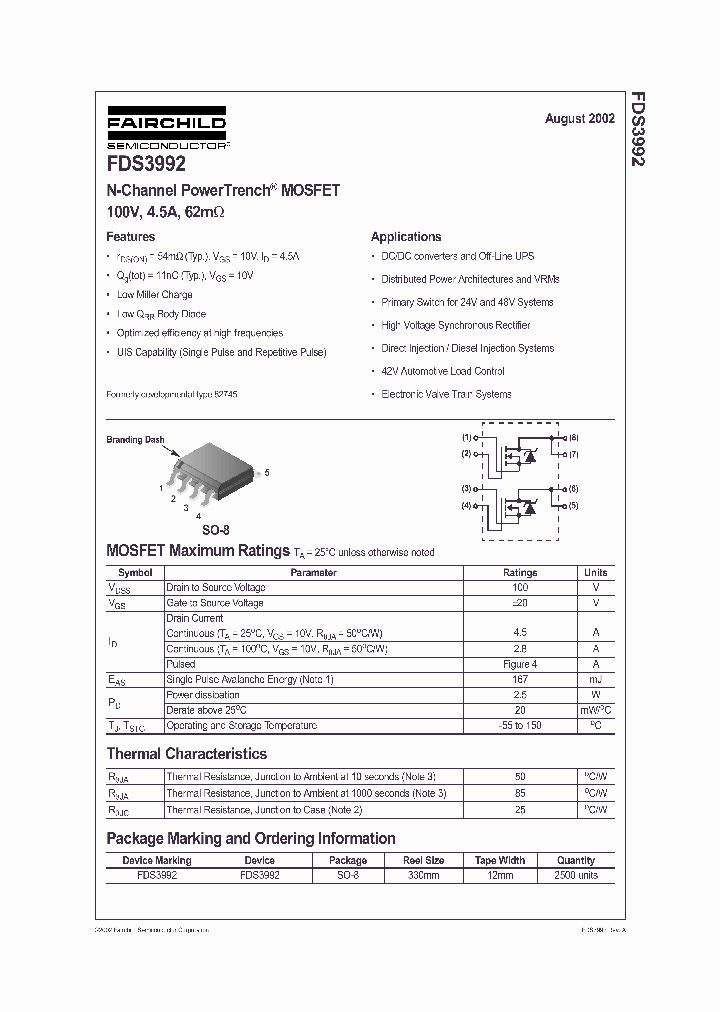 FDS3992_4123132.PDF Datasheet