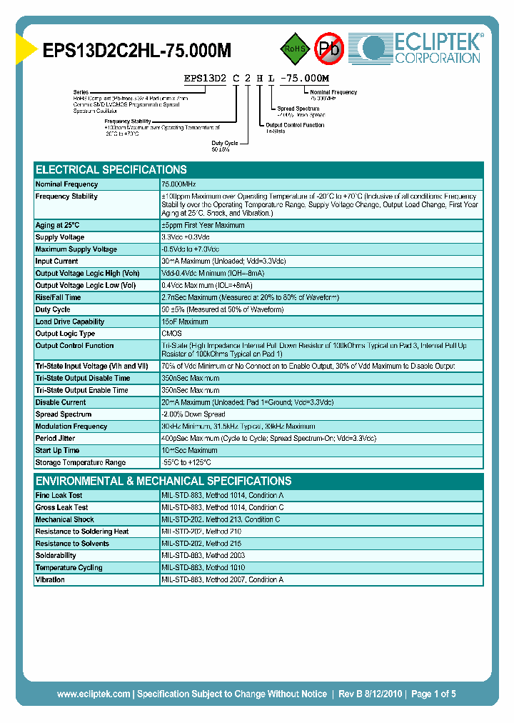 EPS13D2C2HL-75000M_3893982.PDF Datasheet