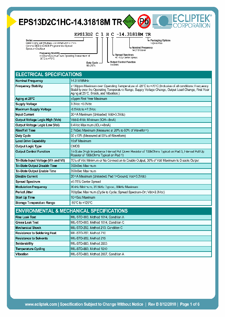 EPS13D2C1HC-1431818MTR_3891699.PDF Datasheet