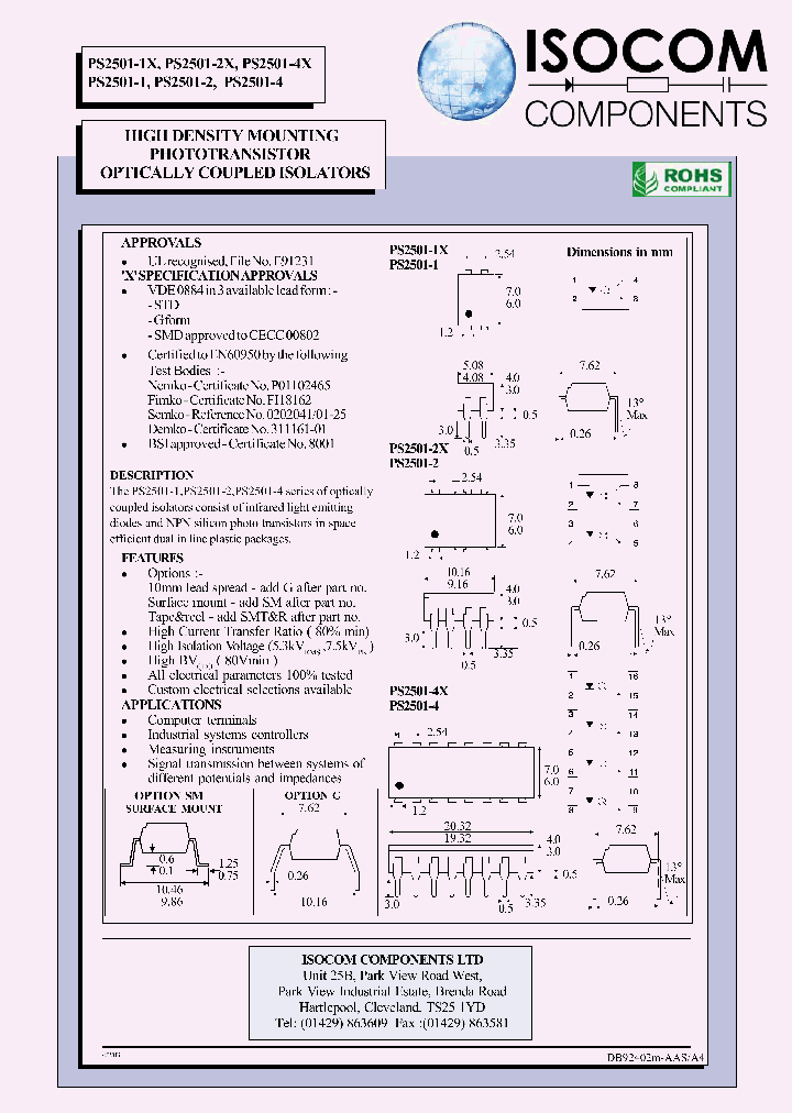 PS2501-4XGR_3894865.PDF Datasheet