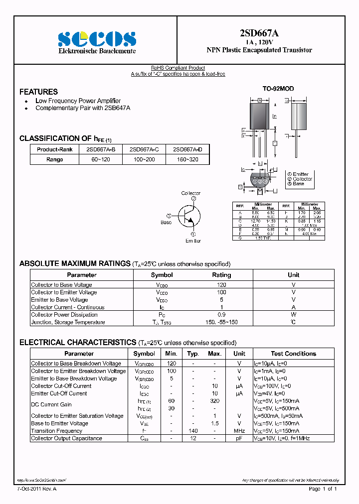 2SD667A_4135817.PDF Datasheet