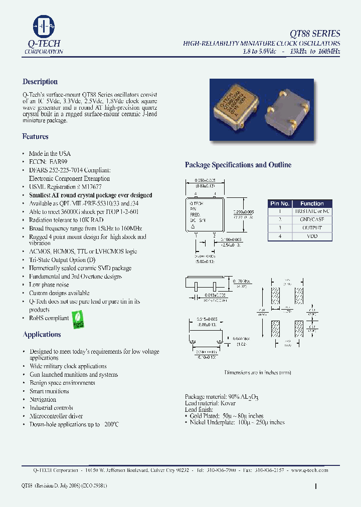 QT88HC-15-0015MHZ_3902277.PDF Datasheet