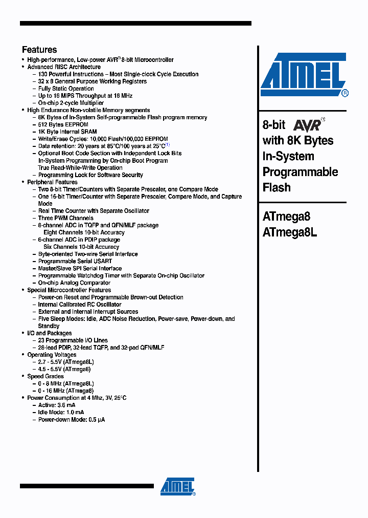 ATMEGA8L-8AL_3904762.PDF Datasheet