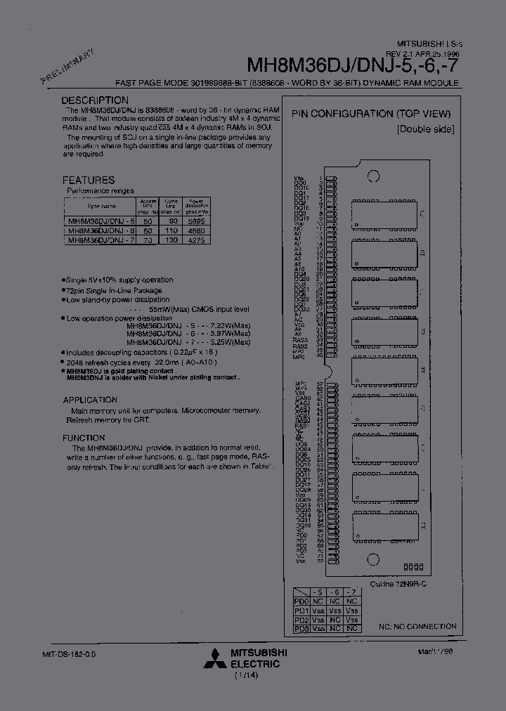 MH8M36DNJ-6_3906216.PDF Datasheet