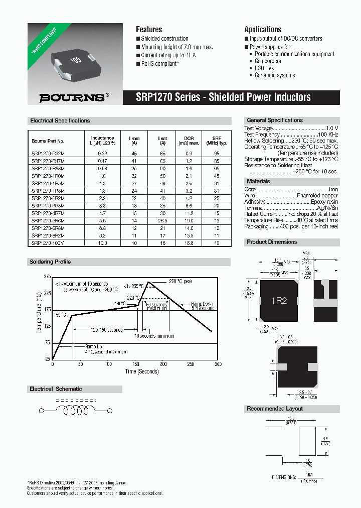 SRP1270-1R8M_3907201.PDF Datasheet