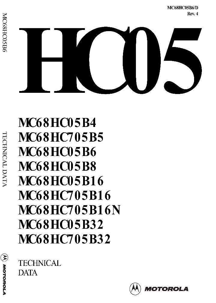 MC68HC05B4CFN_3918280.PDF Datasheet