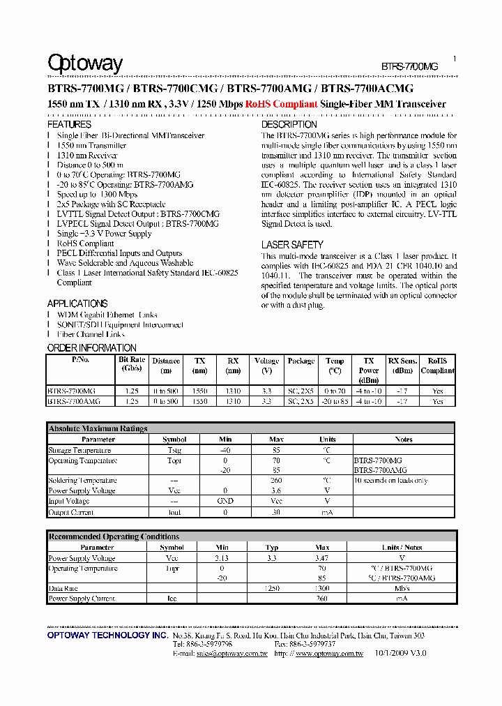 BTRS-7700ACMG_4158515.PDF Datasheet
