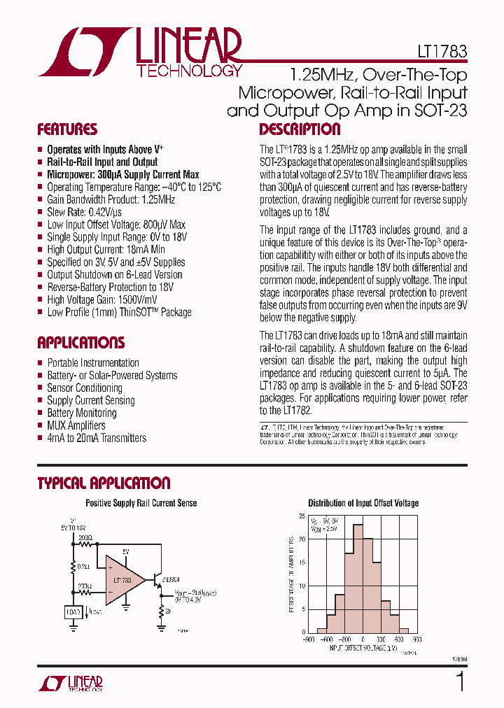 LT1783CS6TRMPBF_3948790.PDF Datasheet