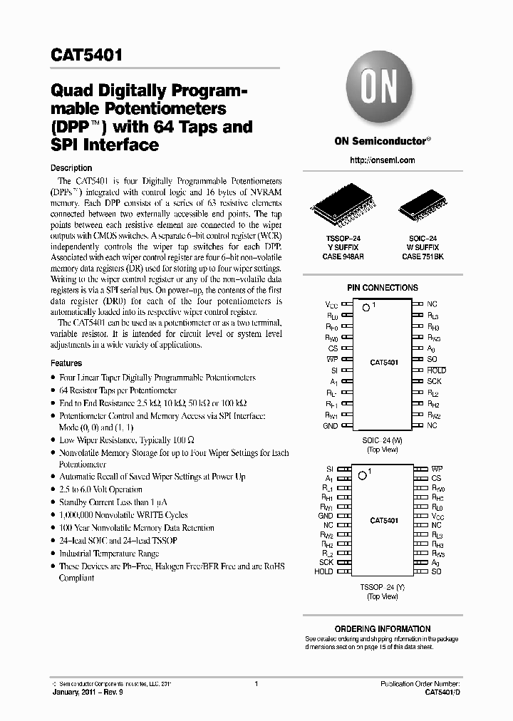 CAT5401YI-00_3956678.PDF Datasheet