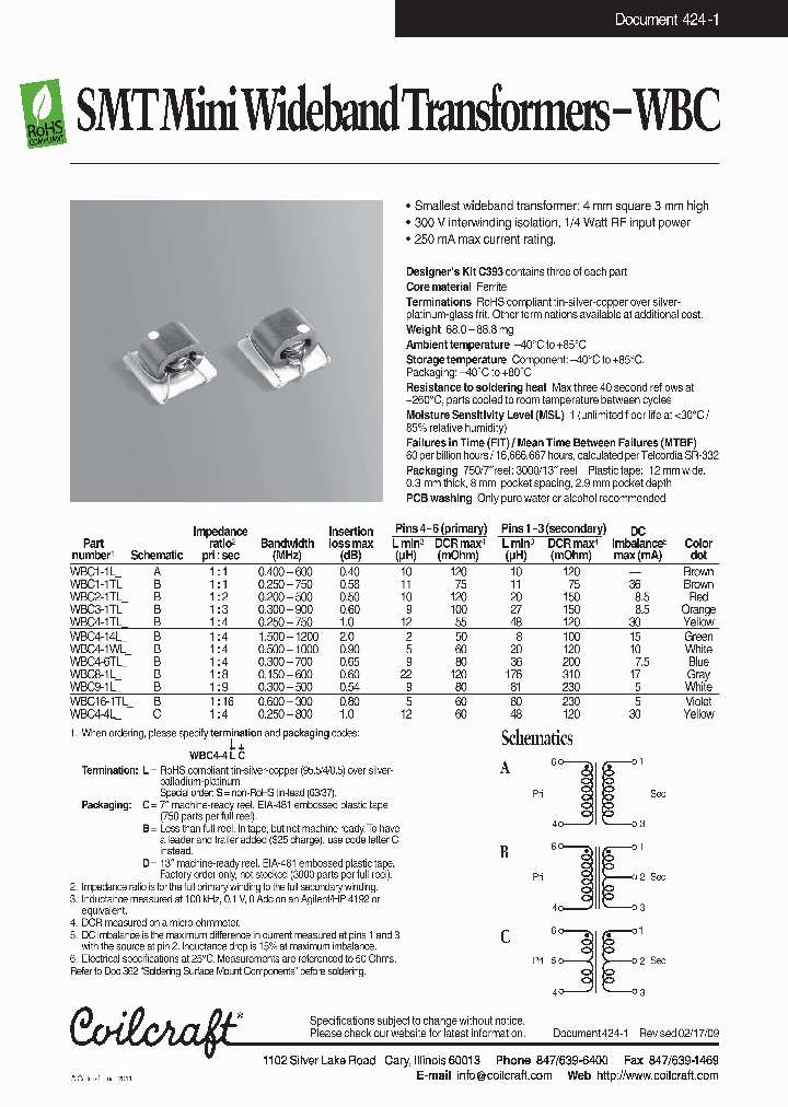 WBC9-1LC_3962403.PDF Datasheet