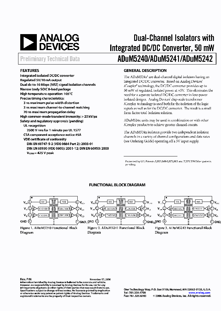 ADUM5242BRZ_3978007.PDF Datasheet