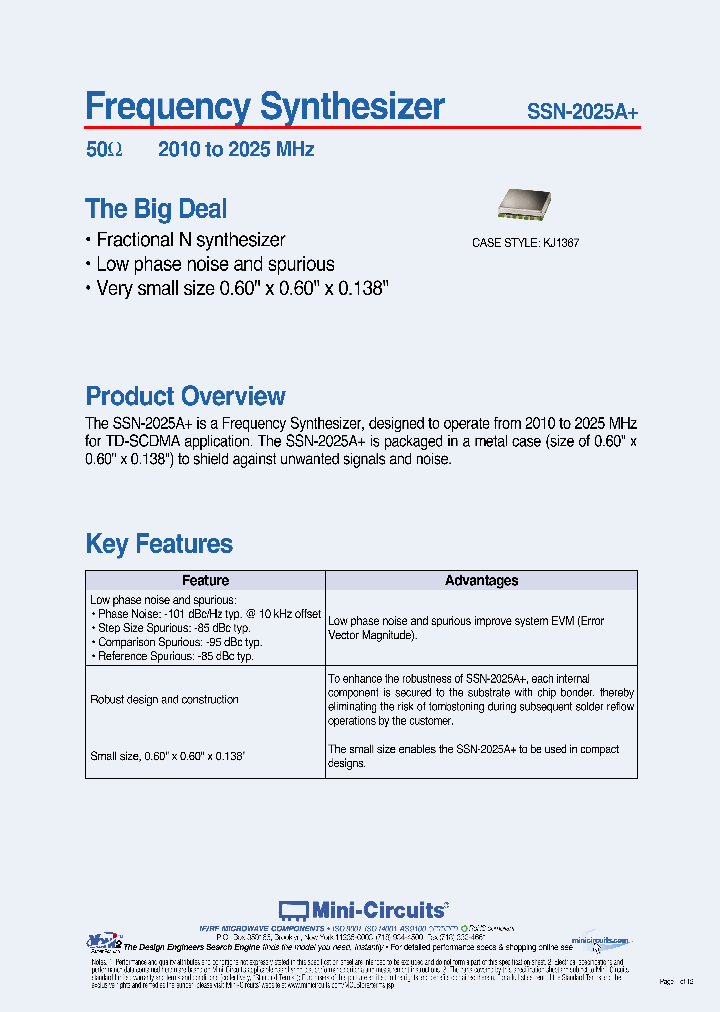 SSN-2025A_4186560.PDF Datasheet