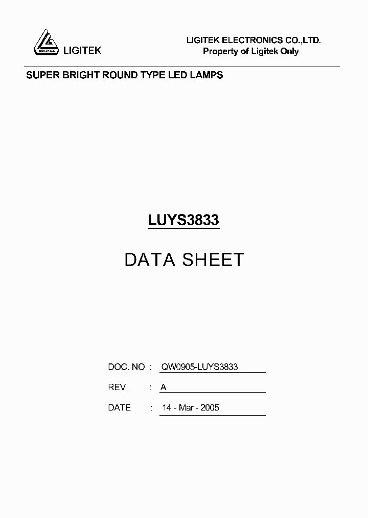 LUYS3833_4209958.PDF Datasheet
