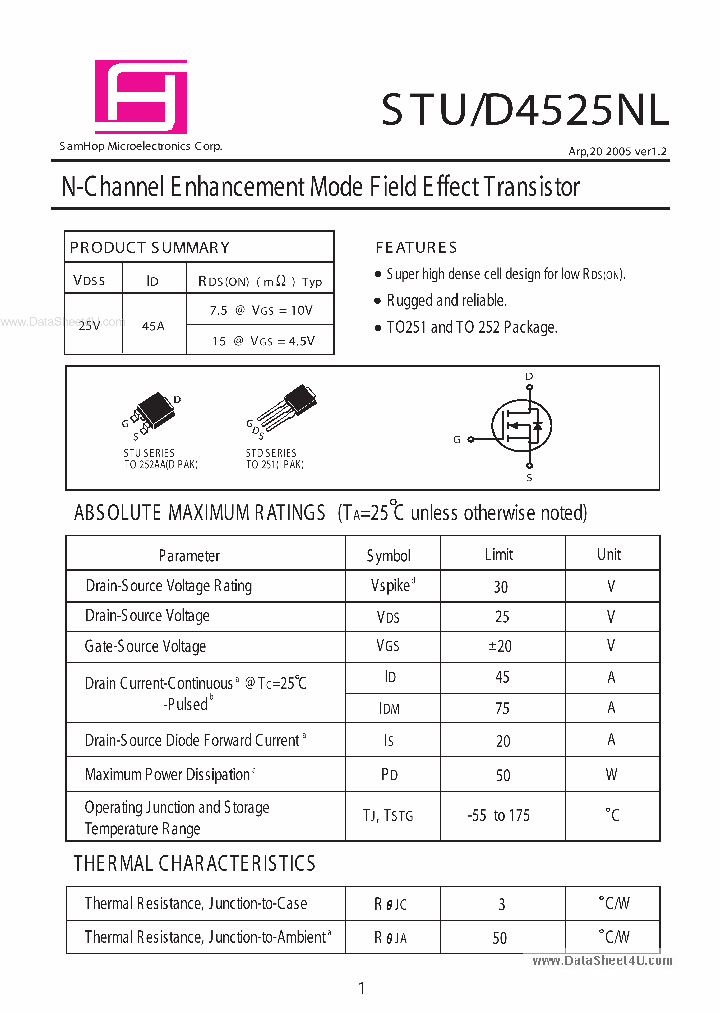 STD4525NL_4231448.PDF Datasheet