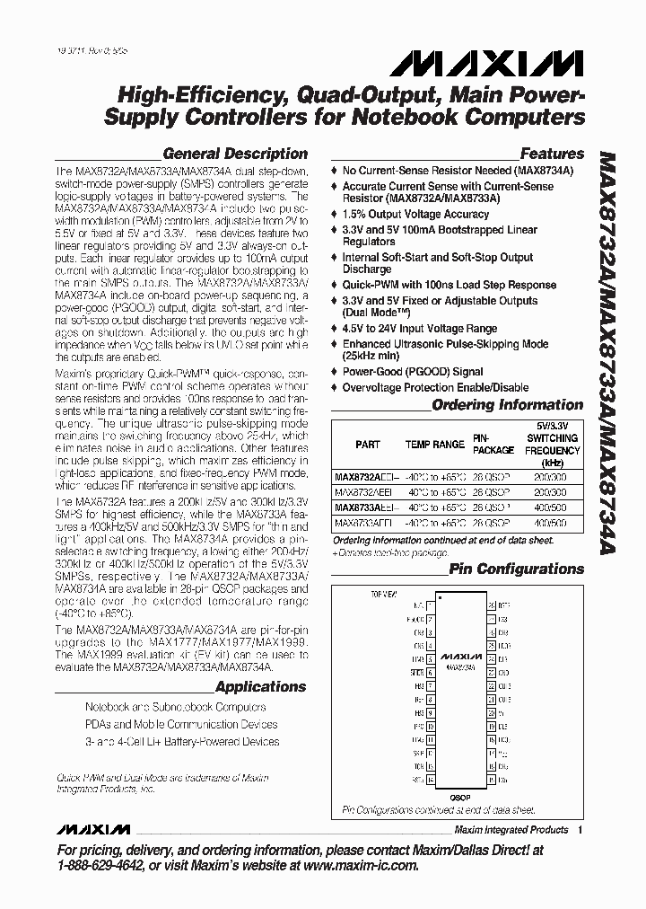 MAX8734AEEIG104_4110231.PDF Datasheet