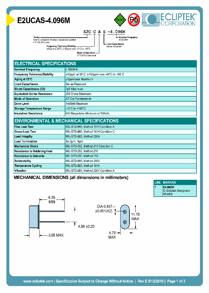 E2UCAS-4096M_4139344.PDF Datasheet