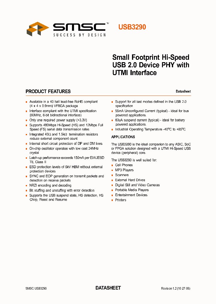 USB3290-FH_4156169.PDF Datasheet