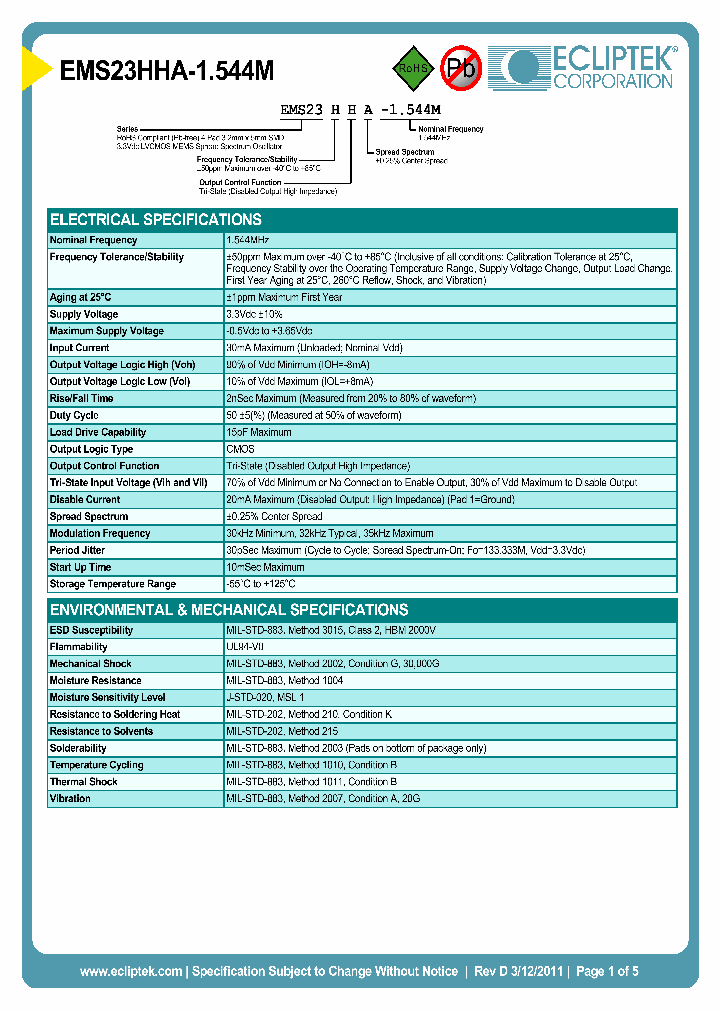 EMS23HHA-1544M_4163884.PDF Datasheet