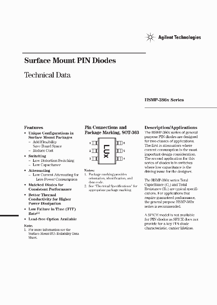 HSMP-386F-TR2_4215829.PDF Datasheet