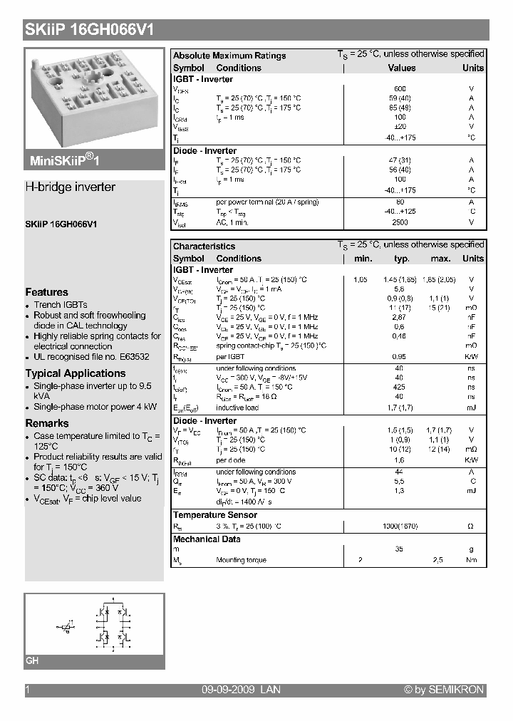 SKIIP16GH066V1_4218053.PDF Datasheet