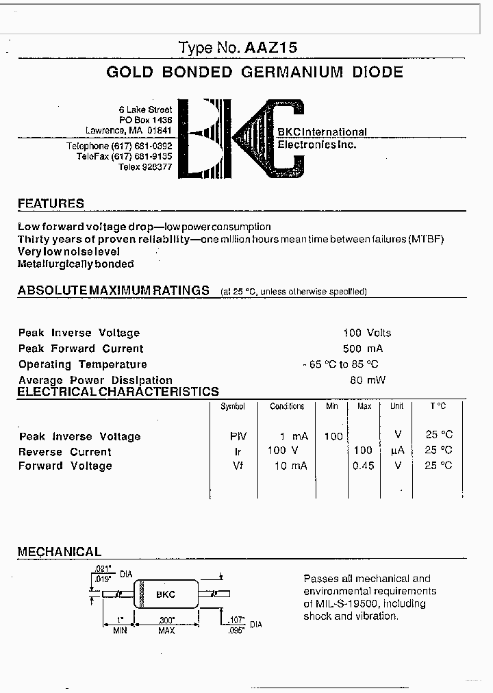 AAZ15_4264183.PDF Datasheet