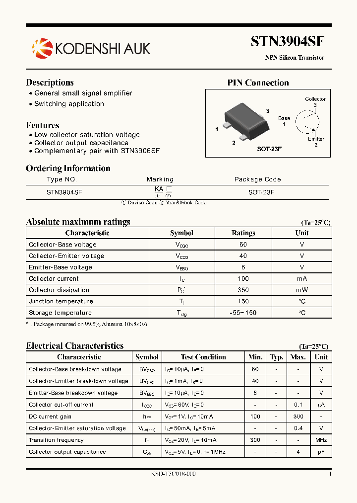 STN3904SF_4268066.PDF Datasheet